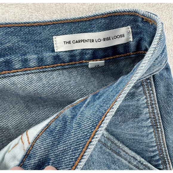 Aritzia Denim Forum The Carpenter Lo- Rise Loose Fit Utility Cargo Jean 27 4 6 - Picture 5 of 11